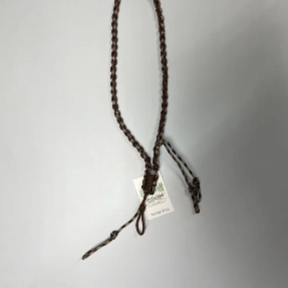PARACORD: CALL LANYARD FOR BUCK, DUCK, OR GOOSE HOLDS 4 CALLS BROWN CAMO & NEW B